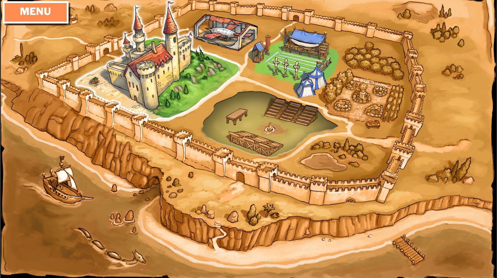 Map of the Castle